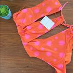 ZARA Orange and Pink Bikini Set Photo 7