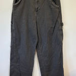 Garage  grey jeans carpenter wide leg size M (7) Photo 0
