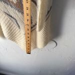 Roxy  Aztec Southwestern‎ Geometric Print Waterfall Cardigan Sweater Size S Photo 5