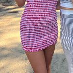 red gingham dress Photo 0