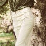 The Great Rider Wide Leg Jeans Stone Cream White Womens Size 28 Photo 0