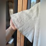 Show Me Your Mumu linen wrap dress beige vneck short sleeve sandy tie front bow Photo 4