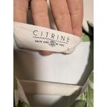 CITRINE Green Leaf Shirt Swim Dress – Women’s Size L Size L Photo 3