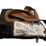Myra Bag Canvas and Leather Shoulder Bag with Tango Print S Photo 9