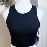 Girlfriend Collective Dylan Racer Back Compressive Crop/Bra - Black NWT ~ XS🧡 Photo 0