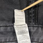 PacSun  Back Zip Denim Jean Mini Skirt Womens Juniors Size 25 Faded Black Photo 4