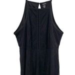 Torrid Black Lace Tank Top Babydoll Flowy Blouse Goth Whimsigoth Photo 0