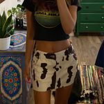 Urban Outfitters Cow Print Skirt Photo 0