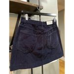 RE/DONE 70s Pocket Mini Corduroy Mini Skirt Blue Womens 28 / Medium Photo 7