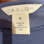 Caslon Eyelet Sleeve T-Shirt. Blue. Size XS. Photo 3