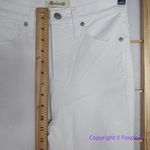 Madewell NEW ‎ 10" High-Rise Skinny Jeans in Pure White, 26 Photo 7