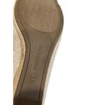 Bandolino New Womens  Nuri Ivory Floral Lace Espadrille Wedge Sandals Size 8 M Photo 6