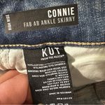 Kut From The Kloth Connie Jeans Hight rise Fab Ab Skinny ankle size 4, nwt Photo 5