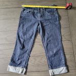 Esprit  denim jeans cropped capri cuffed size 26 Photo 7