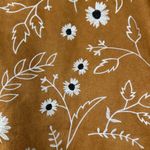 Blue Rain Francesca's Sirena Embroidered Faux Suede Mini Skirt Size XL NEW Photo 3