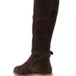 Clarks New Clarkdale Clad Suede Riding Boot Dark B Photo 5