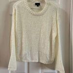 Lumiere Ivory/Cream Crew Neck Pullover Sweater size M Size M Photo 0