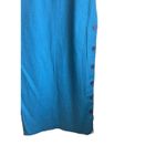 Talbots VTG Women Irish Linen Midi Dress 4 Blue Sheath Career Timeless Classic Photo 5