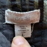 Ecote Black ’ Drawstring Long sleeve Black Blouse. Beautiful details Photo 4