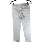 Paige Jacqueline Straight White Jeans Cotton Blend Womens Denim Size 27 Photo 1