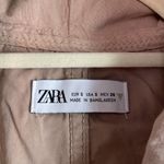 ZARA beige jumpsuit sleeveless zip up with hood Photo 3