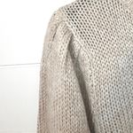 Luvlink XS Pullover Sweater Puff Sleeve Crewneck Beige Knitwear Cottagecore Y2K Tan Photo 4