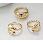 Boutique NEW Chunky Yellow Gold Plated Sterling Silver Open Wrap‎ Band Ring, Adjustable Photo 4