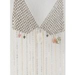 Free People Ariana Ost No Halo Body Chain NWT Necklace Fringe Bohemian Festival Photo 2