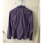 Tommy Hilfiger Womens Purple Button Down Shirt S Casual Preppy Classic Academia Photo 3