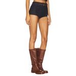 LIONESS Halston Hot Shorts in Dark Denim X-Small New Womens Jean Photo 2