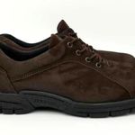 Clarks  Springers Oxford Suede Leather Lace Up Shoes Brown Round Toe Size 8 Photo 0