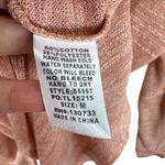 Umgee NWT Mauve Lightweight Long Sleeve Semi-Sheer Flowy Knit Blouse Size M Photo 3