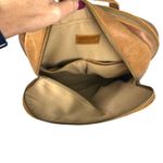 Able Brown Leather Liliana Everyday Backpack Distressed Photo 5