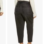 Good American  Good Mom High Waist Jeans Washed Black Photo 3