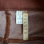 Yelete  Women's Cropped Pants in Coffee Photo 2