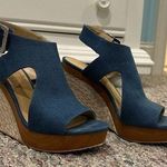 Michael Kors Blue Wedges Photo 0