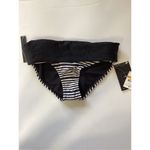 Nike New.  stripe convertible bikini bottom. Size small Photo 3