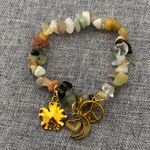 β¨ Handcraft Beaded Charm Bracelets β Set of 3 β Boho Luxe Vibes Red Photo 3