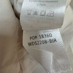 Faherty  Khai Poplin Dress in Birch size Small Belted Puff Sleeve Tie Waist $178 Photo 4