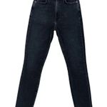 AGOLDE  Pinch Waist Skinny Jeans Washed Black Denim High Rise Ankle Size 26 Photo 4