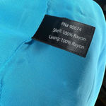 Boston Proper Turquoise & White Beaded Eyelet Tunic Women’s M Photo 6