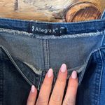 Allegra K  Classic Adjustable Strap A-Line Denim Overall Dress Photo 2