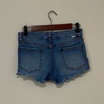 Billabong Women’s Buttoned Up Distressed Denim Jean Shorts Size 24 Photo 2