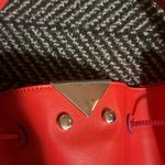 Emporio Armani Red Leather Tote Bag Photo 12