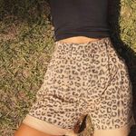 Free People NWT Printed Dogtown High Waist Shorts Cheetah Black Tan Size 29 NEW Photo 15