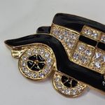 Antique Gold Gatsby Style Car Brooch Pin Photo 3
