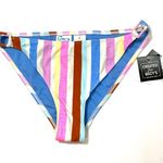 California Waves multi striped bikini swim bottom Photo 2