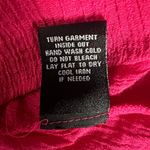 Zac & Rachel Womens Top Large Gauzy Lightweight Career Office Workwear Casual Pink Photo 7