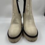Free People James Chelsea Chunky Heel Boot White Cream Womens Us 9 /EU Size 39.5 Photo 0