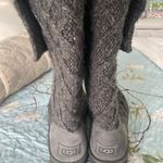 UGG  Sweater Boots Grey Photo 4
